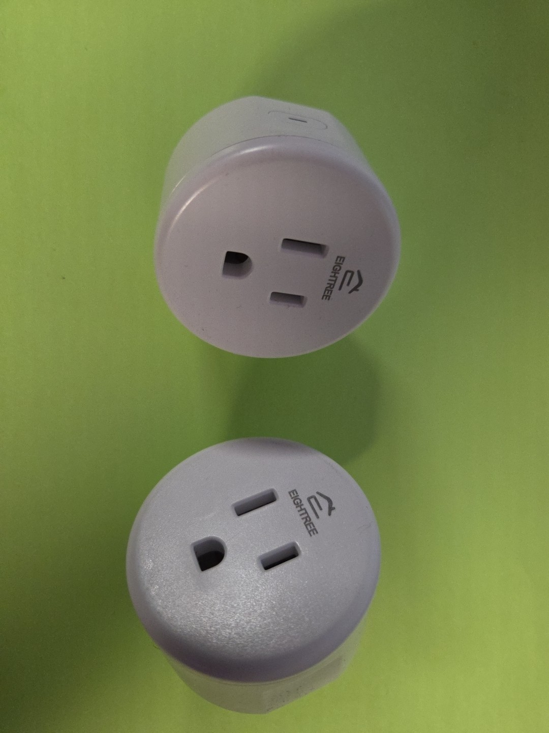 TWO EIGHTREE 2.4GZ SMART PLUG (2) WIFI ADAPTERS FREE SHIPPING