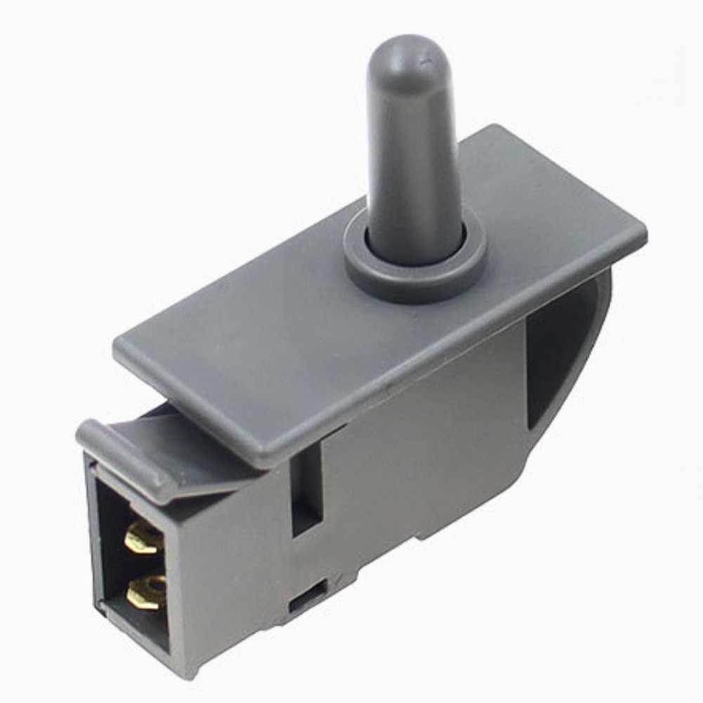 Grey Refrigerator Door Light Switch 18mm x 32mm for OEM Style Replacement