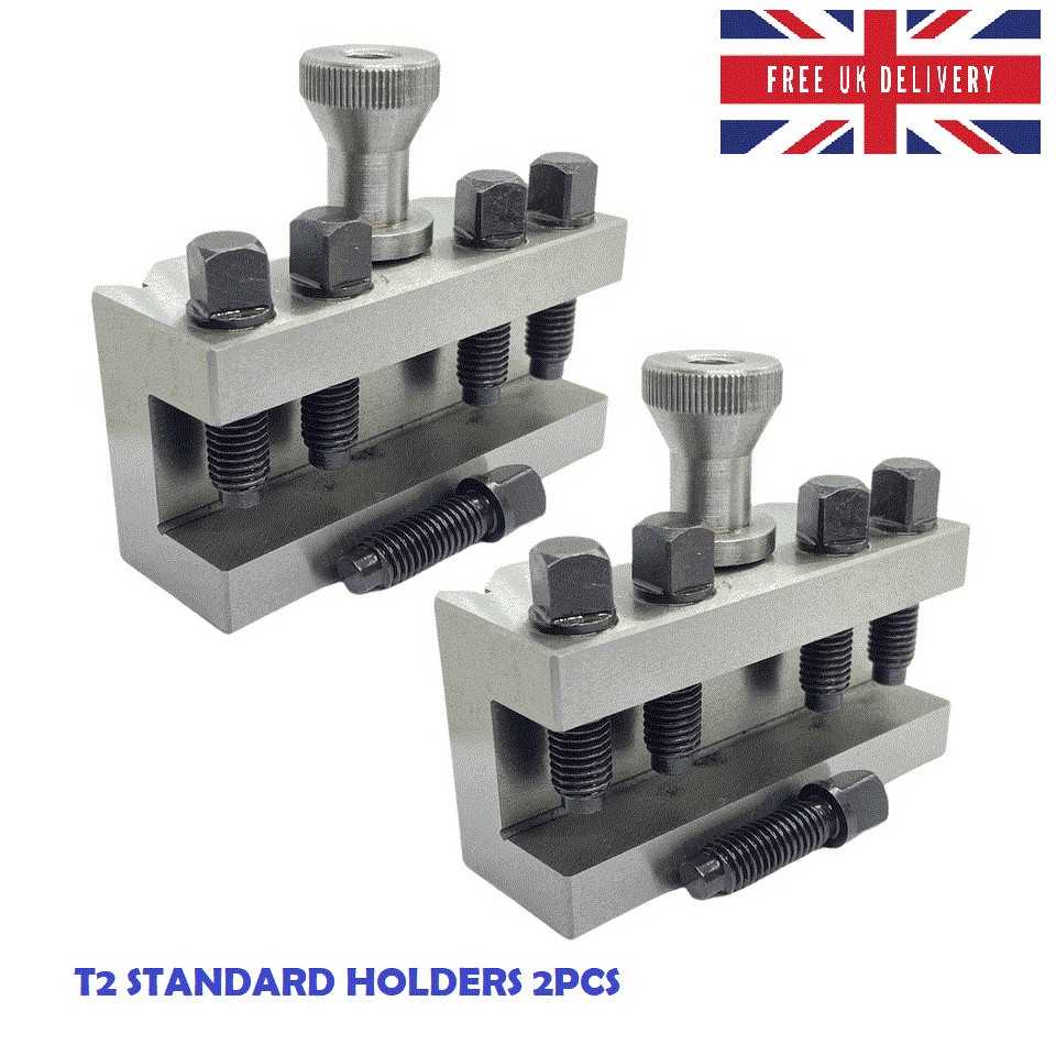 T2 Quick Change Tool Post Set 5 Holders Dixon Type Lathe 26mm