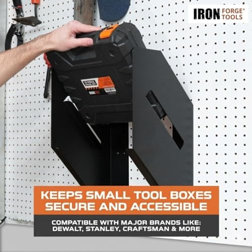 Small Parts Organizer Box Bracket Kit for Work Van 2 Case Stack - 3.5-5.1