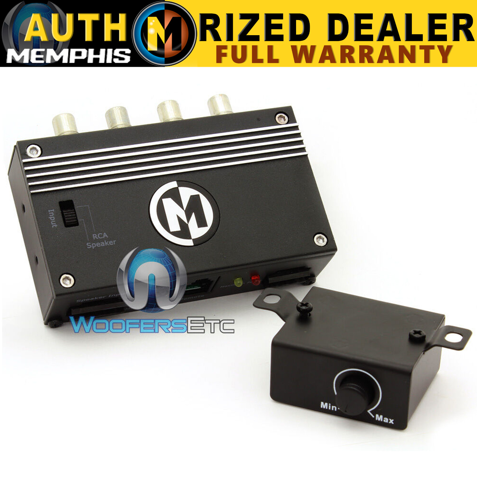 MEMPHIS 16-LLD2A CAR 2-CHANNEL LINE LEVEL ADAPTOR LINE DRIVER for AMPLIFIERS NEW
