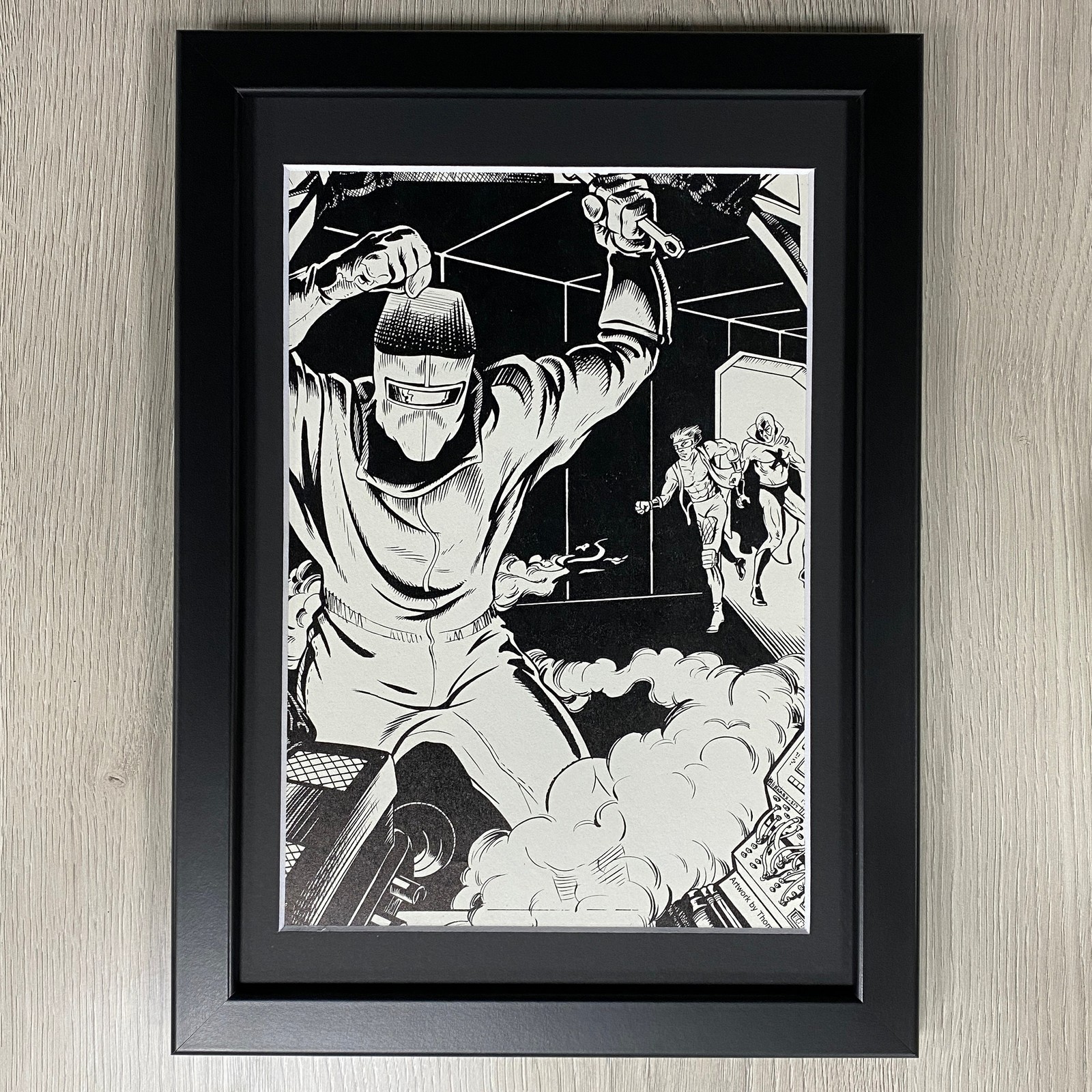 DUNGEONS & DRAGONS FRAMED ART. D&D