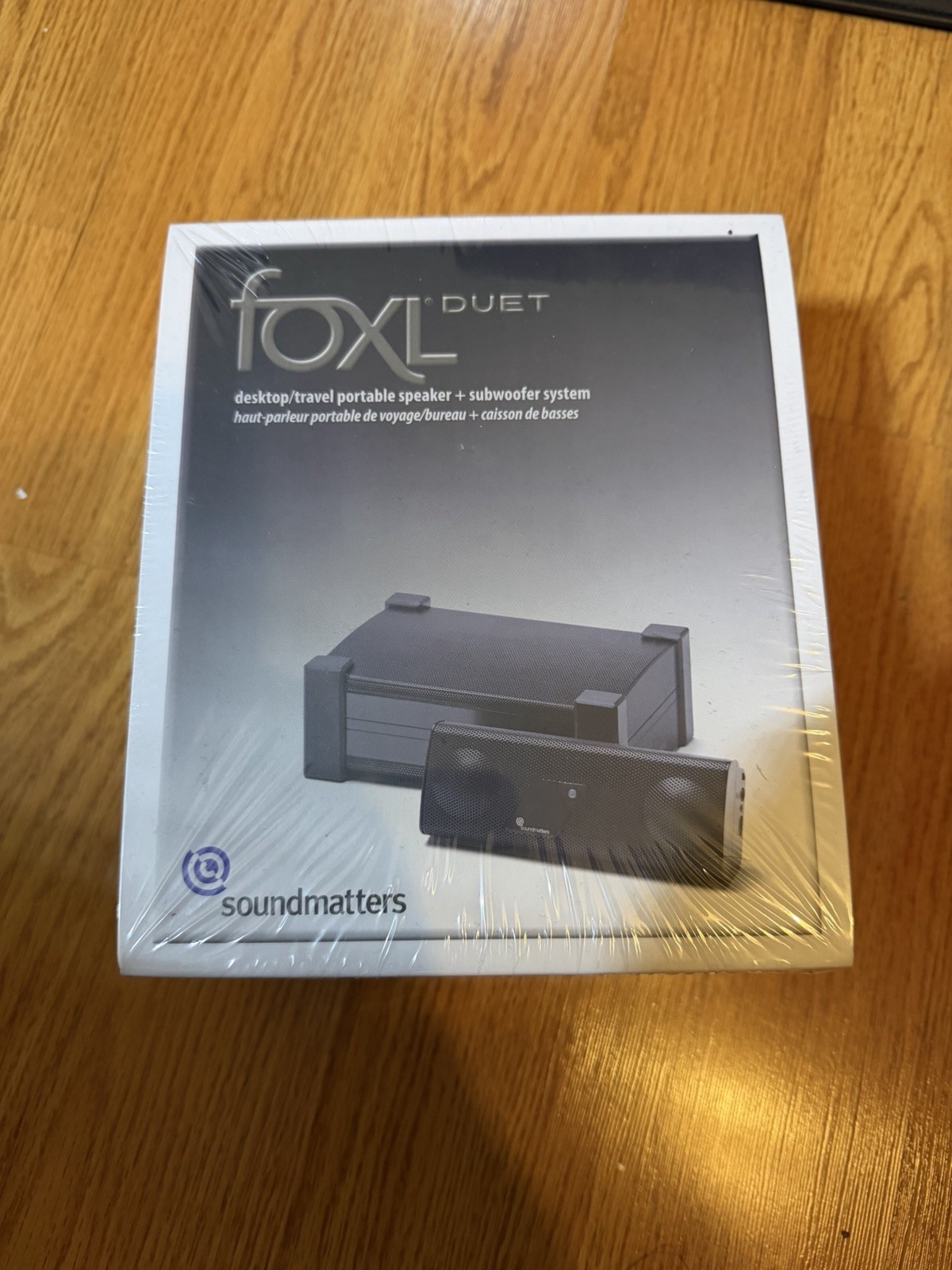 Foxl duet speaker subwoofer system