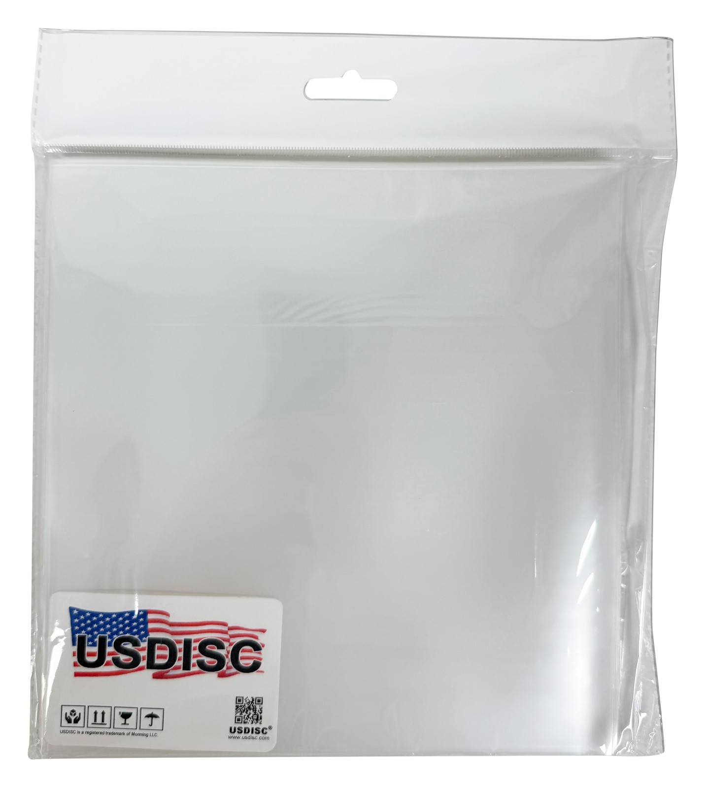 USDISC Record Outer Sleeves 7", 45 RPM, CPP, 3mil (Clear) Lot