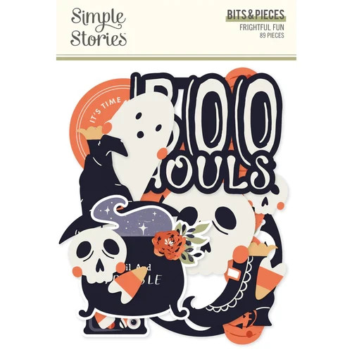 Simple Stories ---Frightful Fun - Bits & Pieces (89)