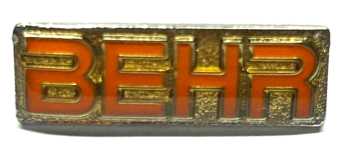 Behr Car Cooler Logo Pin (H25)