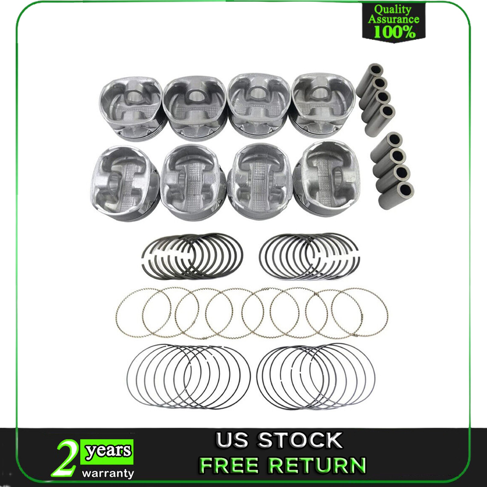 Dodge Ram Chrysler Jeep HEMI 5.7L 345Cu V8 OHV Flat head piston Set 5086010AB