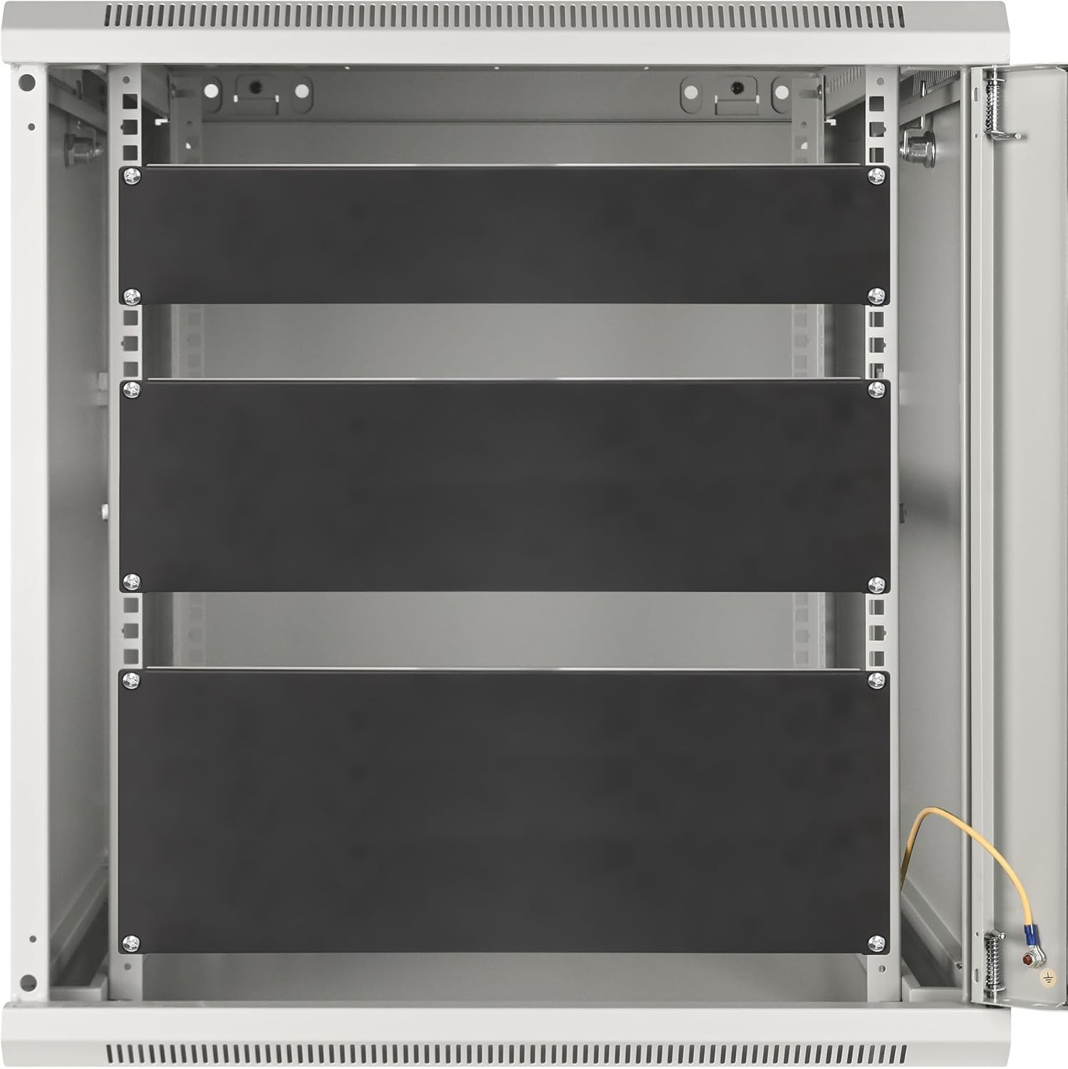 3U 19" Blank Plate Network Server Rack Mount Panel Thick Filler Spacer Black