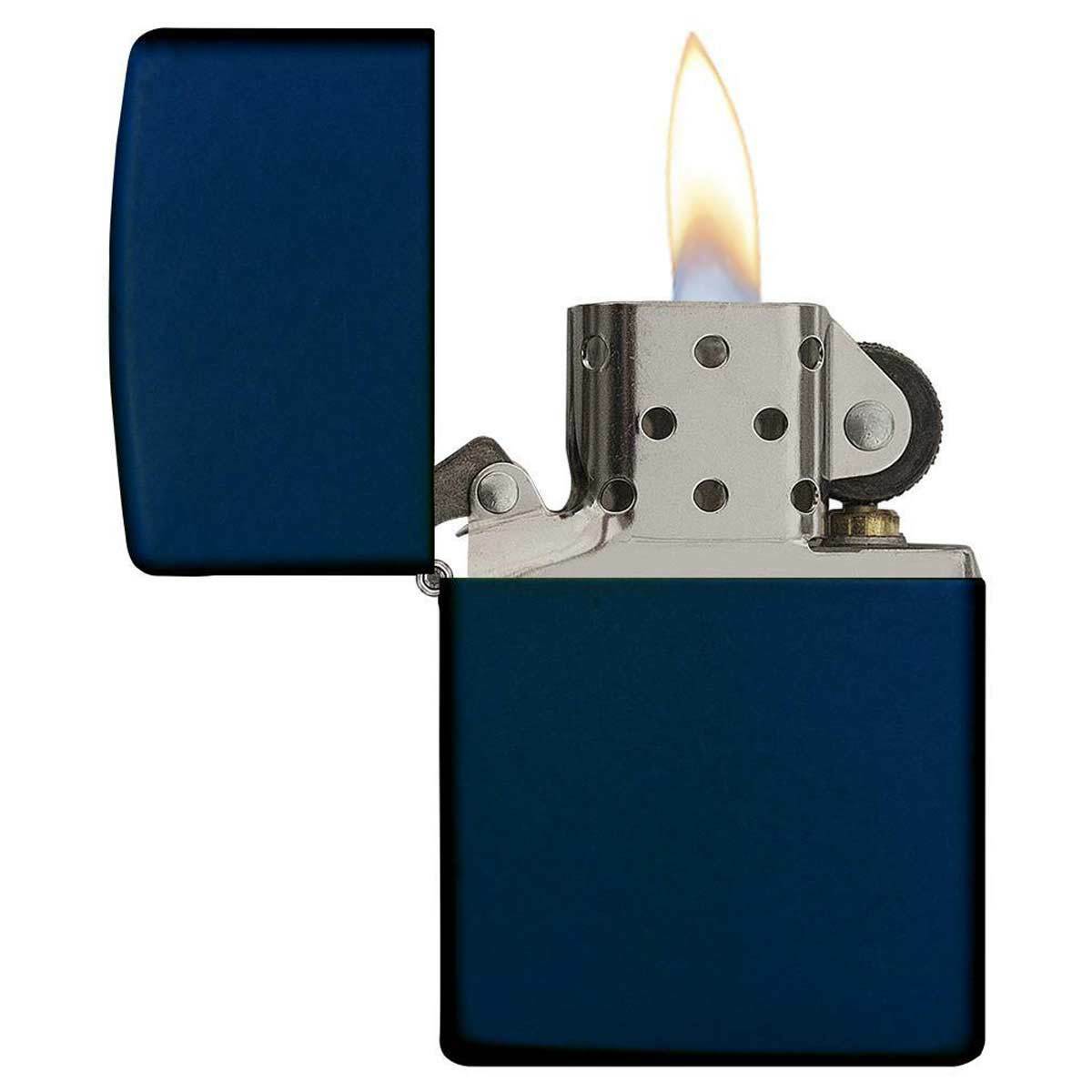 Zippo Windproof Lighter Classic Matte Navy Blue (239)