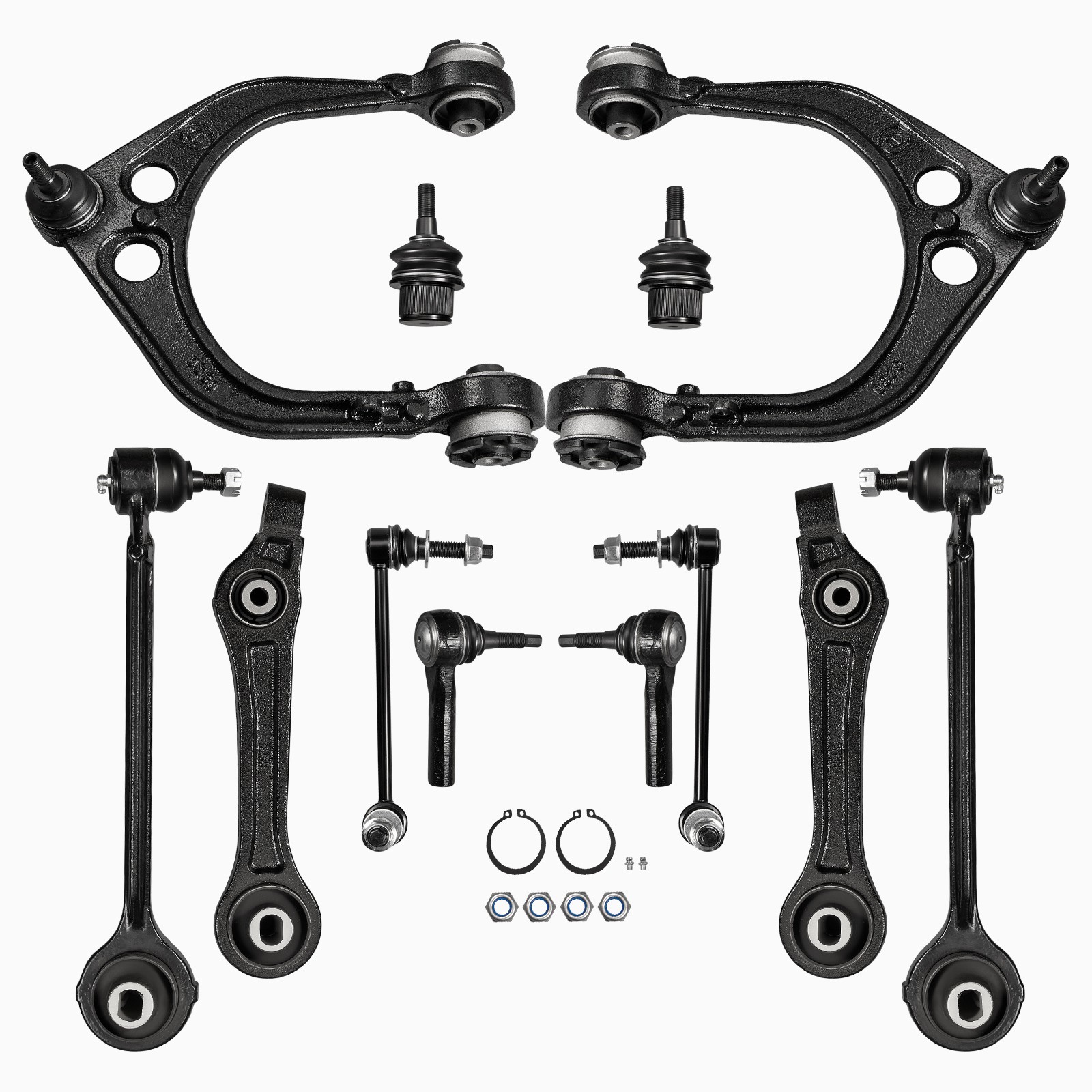 RWD Front Upper&Lower Control Arm Ball Joint for 2011-2019 Dodge Charger 3.6L V6