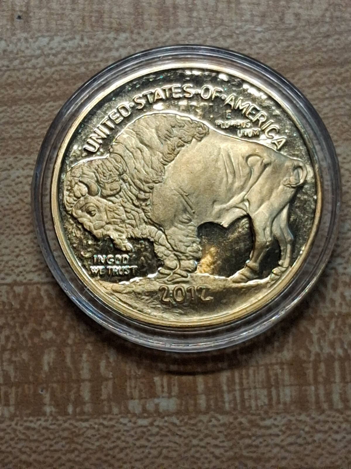 2011 $50 Buffalo Proof with Certificate Of Authenticity