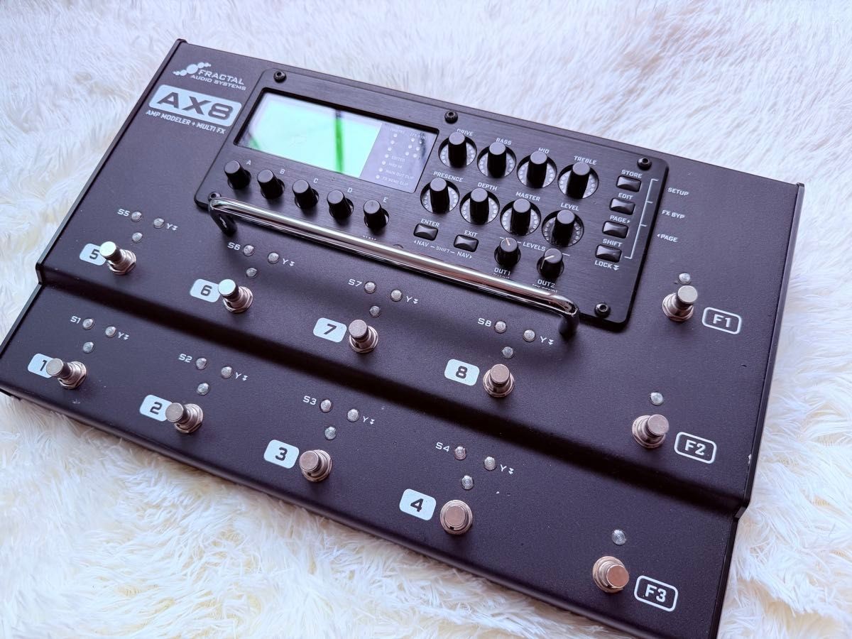 Fractal Audio Systems AX8 Amp Modeler Multi Effects Processor Body Only Japan
