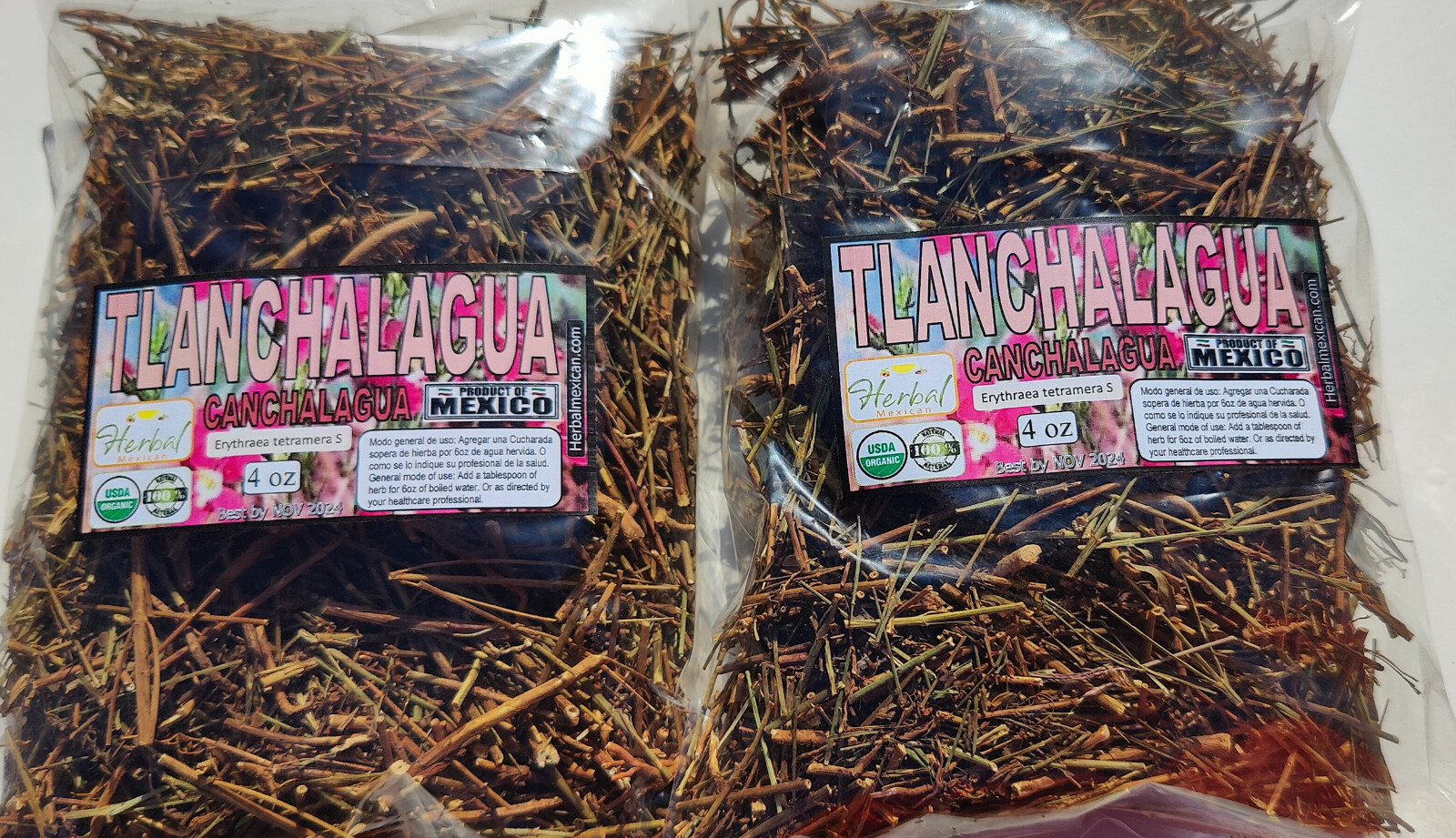 Tlanchalagua hierba/Te 4oz Natural Para adelgazar Quemar Grasa eliminar Toxinas
