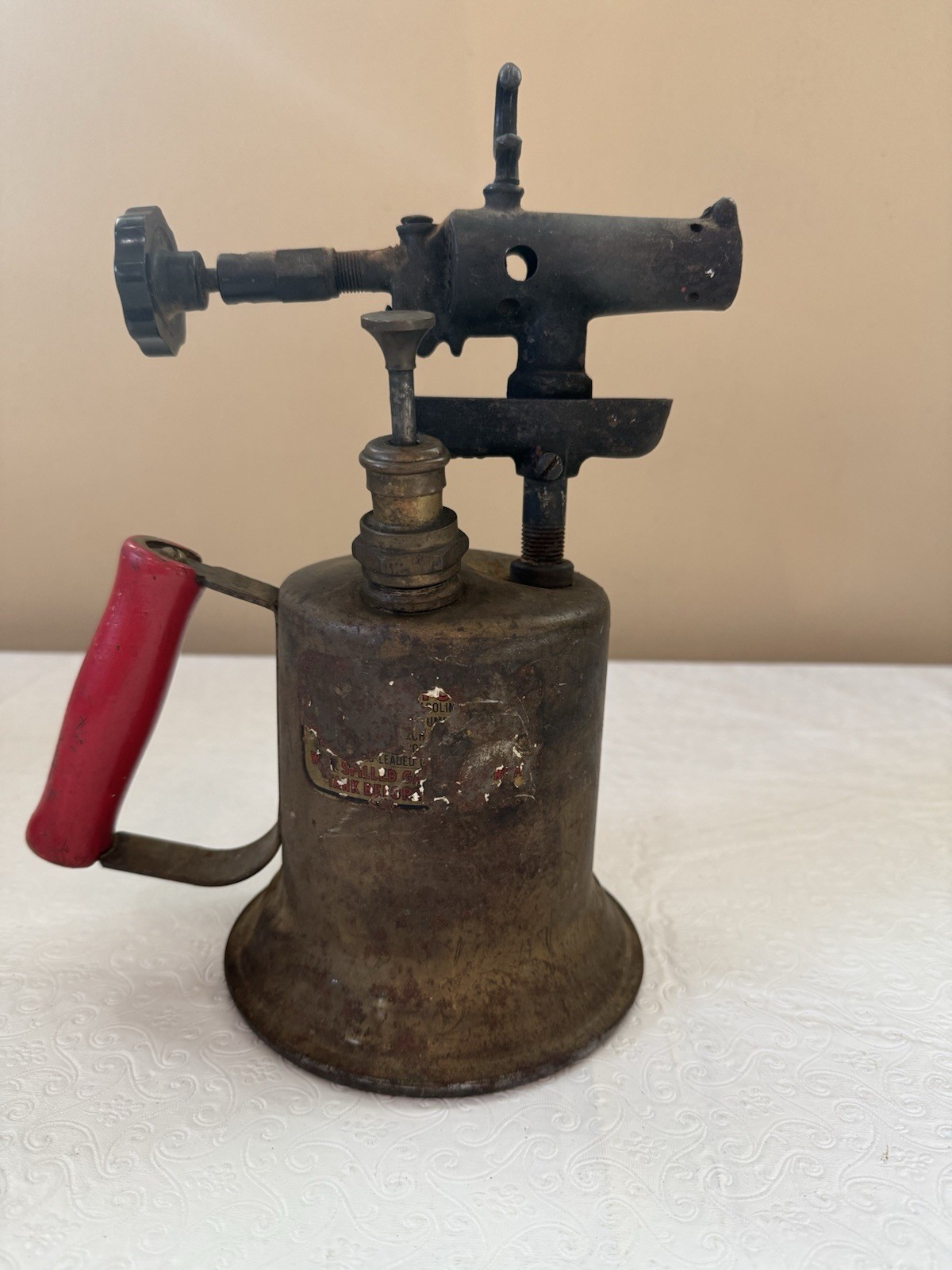Antique Clayton & Lambert Brass Blowtorch
