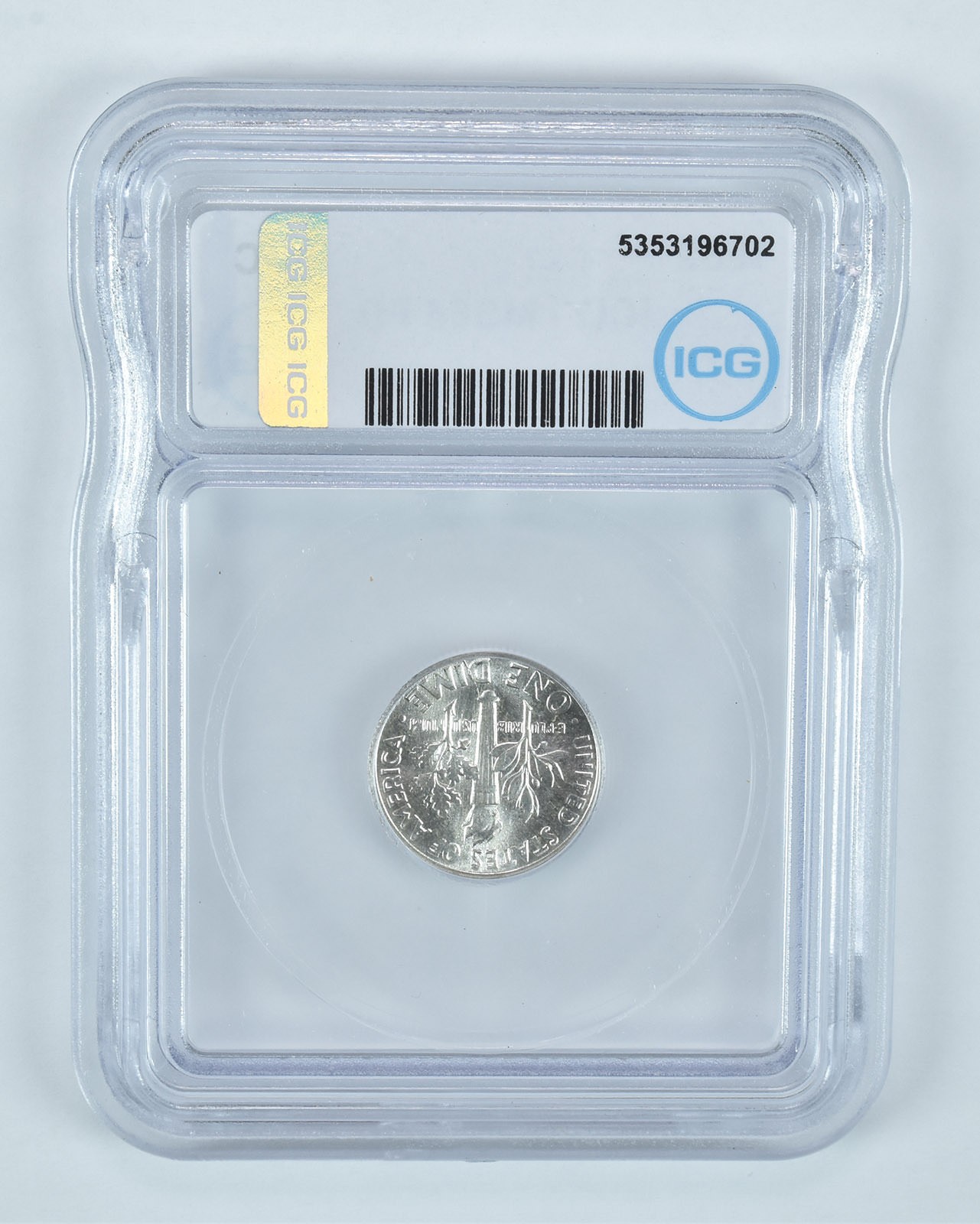 1952 Roosevelt Dime MS66 FB ICG