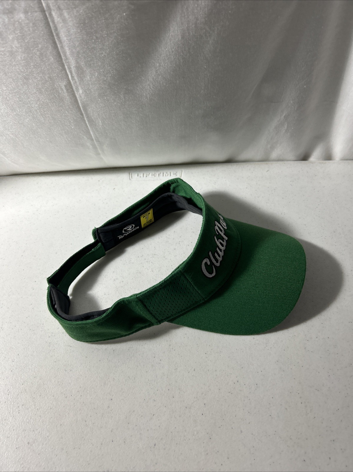 Club Par Adjustable Strap Green Visor Hat