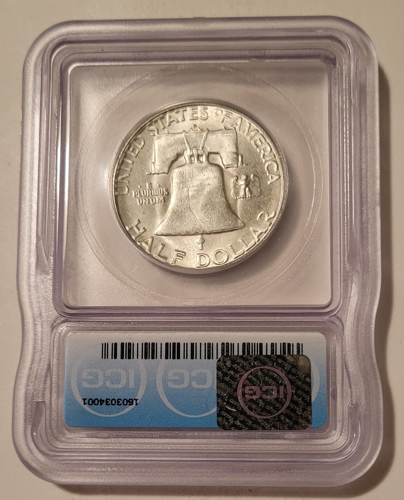 1951 S Franklin Half Dollar Unc MS64+ ICG