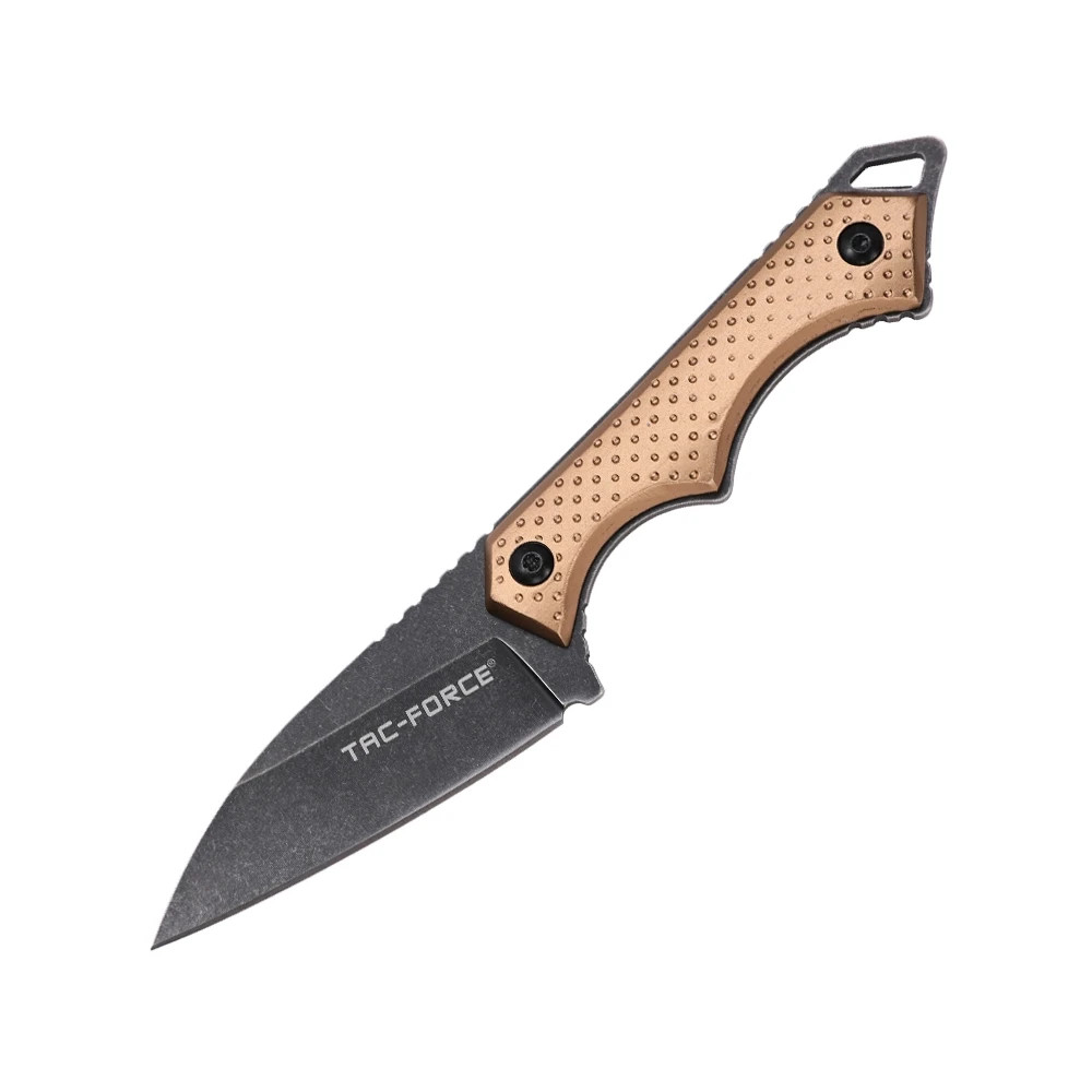 Tac-Force Full Tang Fixed Blade Knife w/Reinforced Nylon Fiber Sheath