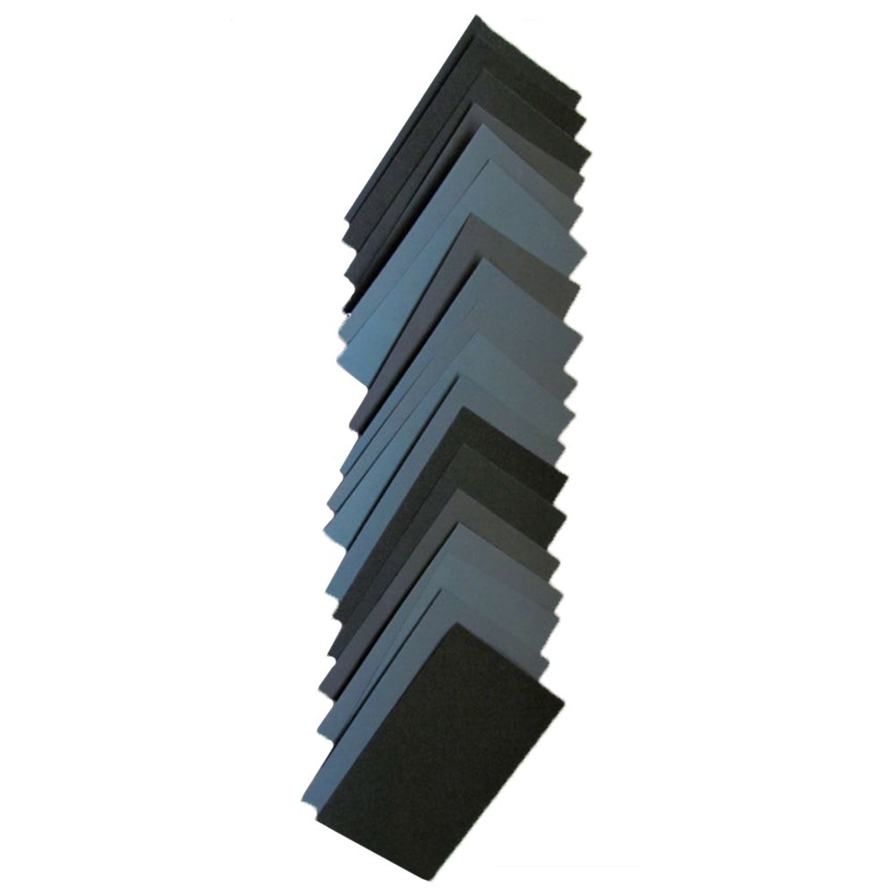 16pcs/Set Sandpaper 400 600 800 1000 1200 1500 2000 2500 Grit Grinding Polishing
