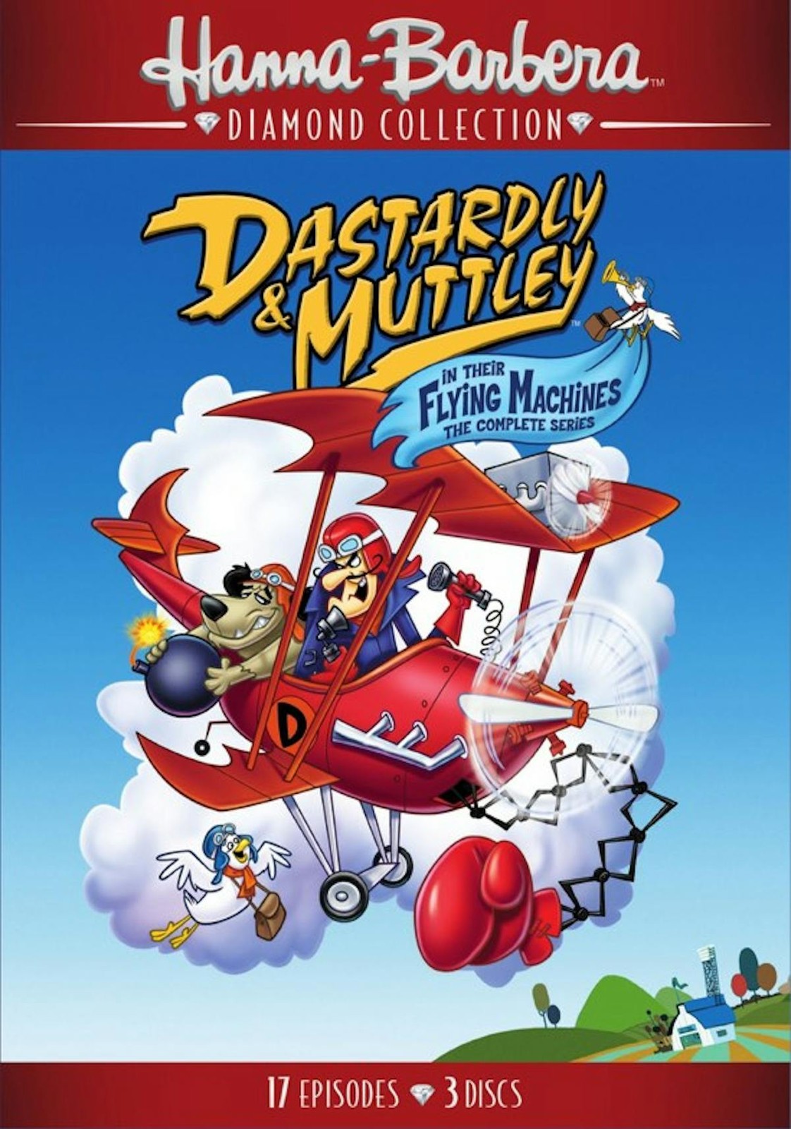 Dastardly and Muttley in Their Flying Machines Complete Series DVD NEW