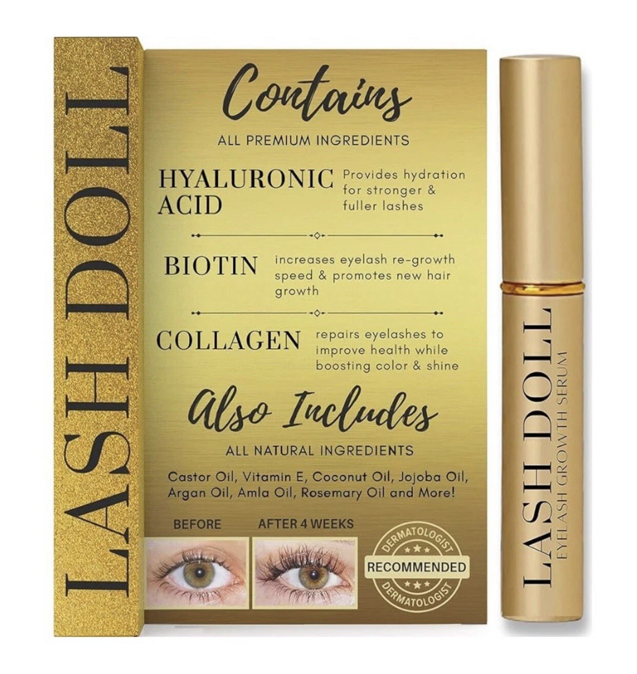 Lash Doll Eyelash Growth Serum BRAND NEW