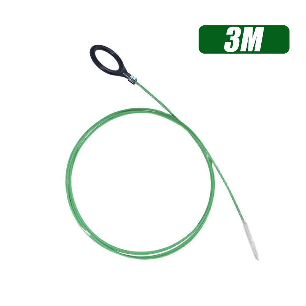 9.84FT Car Sunroof Drain Cleaning Tool Flexible Drain Brush Long Tube Cleaner US