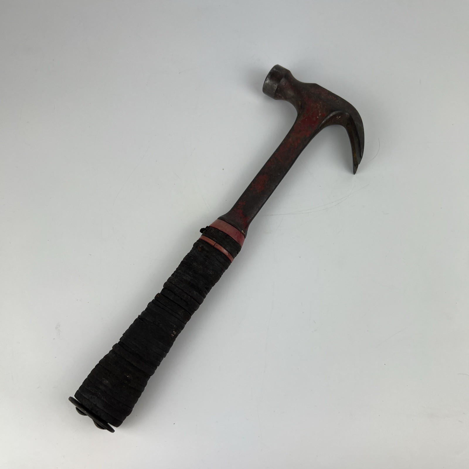 Buck Bros 16oz Vintage Claw Hammer Leather Ring Handle USA