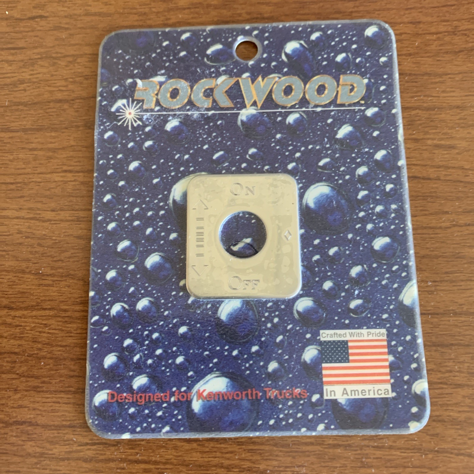 On Off Switch Plate For Kenworth Truck By Rockwood