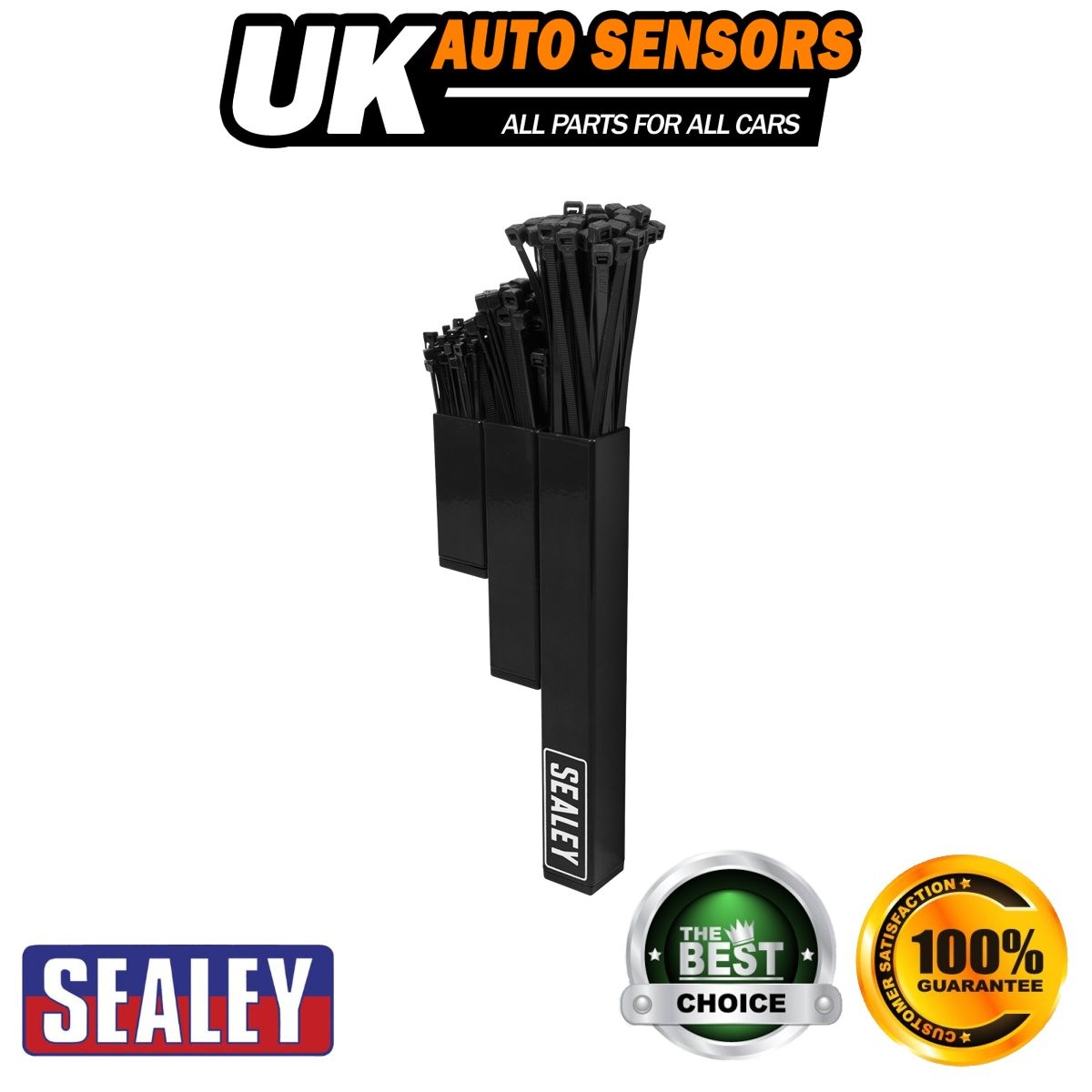 Sealey Magnetic Cable Tie Holder Black APCTHB