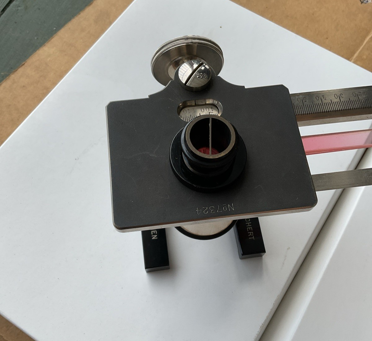 Antique 19th Century C. Reichart Hamometer Relative Microscope