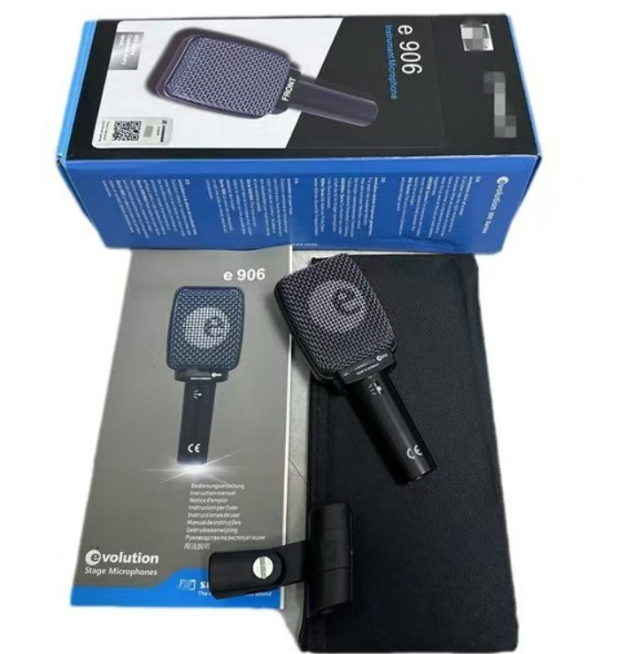 E906 Microphone Dynamic Wired Professional for Sennheiser