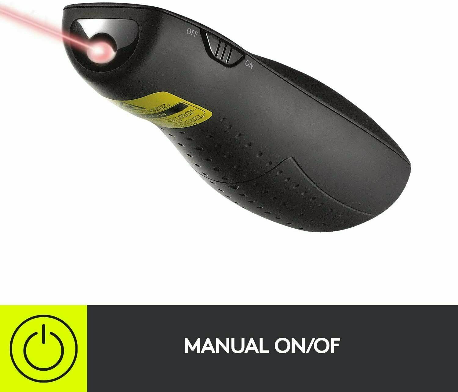 Logitech R400 Laser Presentation Remote - Black