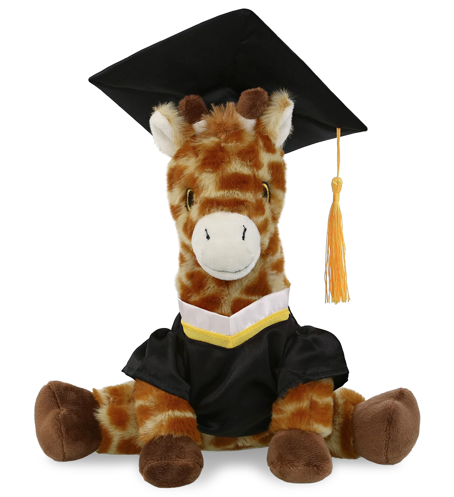 PLUSH GRADUATION - ECO FRIENDLY SUPER-SOFT PLUSH - GIRAFFE 10"