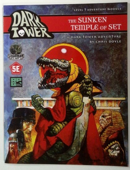 1x  Fifth Edition Fantasy: Dark Tower: The Sunken Temple of Set: Free RPG Day 20