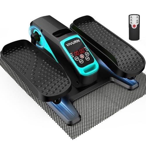 Mini Motorized Under Desk Elliptical - 12 Speed, 5 Modes, Quiet & Portable Leg E