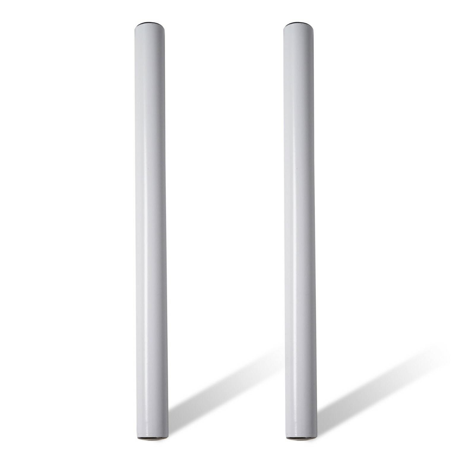Sound Town 2-Pack 20”Sub Mount Poles Compatible 35mm Mount  White STSD-20B-PAIR