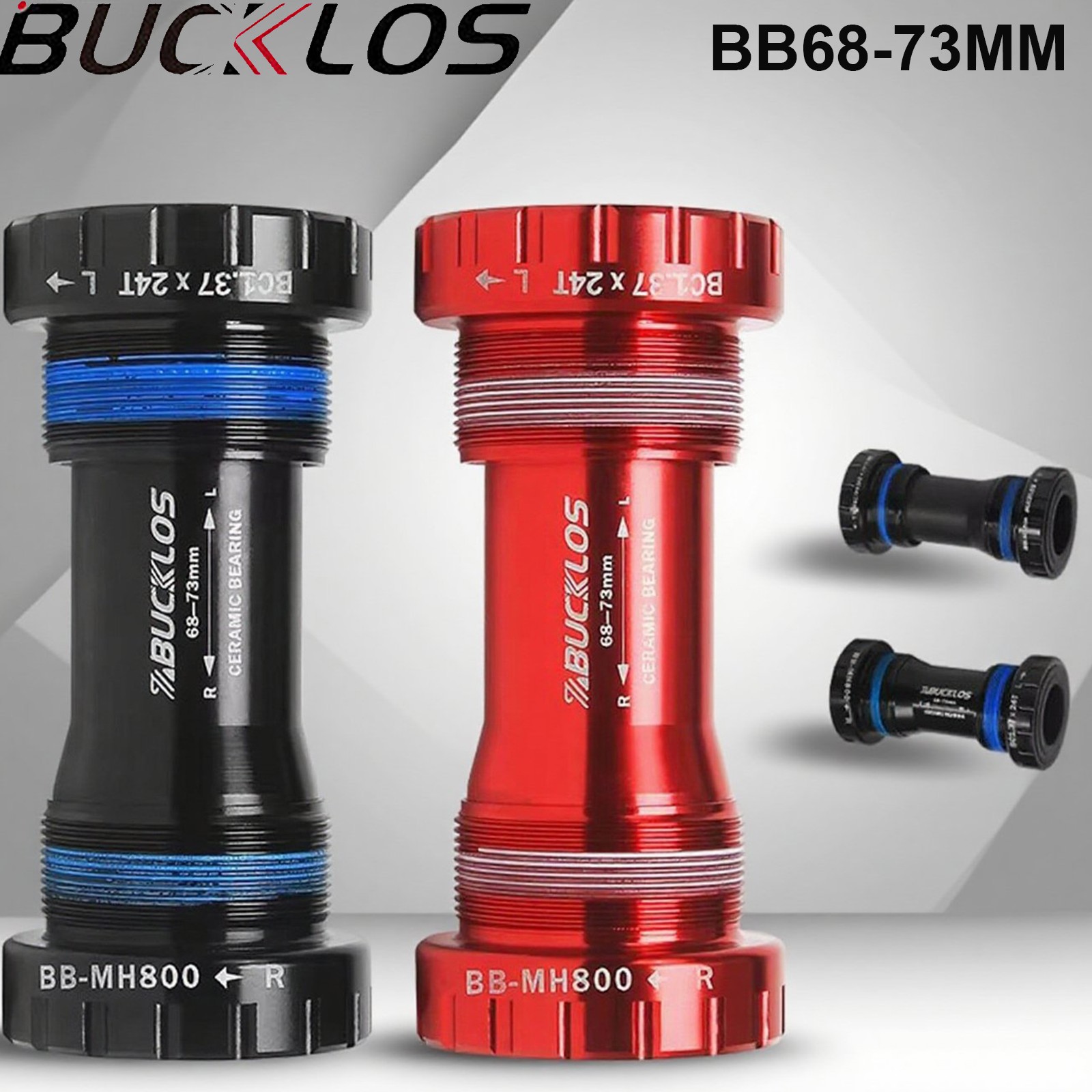 Mountain Road Bike BB 68/73mm Threaded  Fit Shimano Hollowtech II Bottom Bracket
