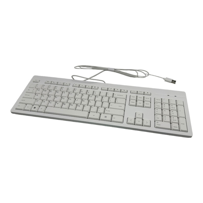 N51307-001 - Keyboard 125 White Wired NP US