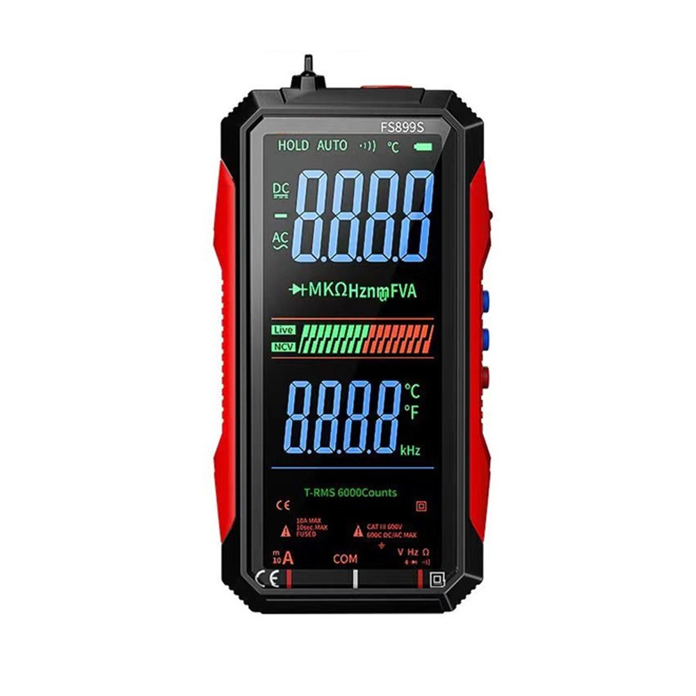 FS899S Test Meter Supporting Multiple Measurement Modes Including AC DC Voltage