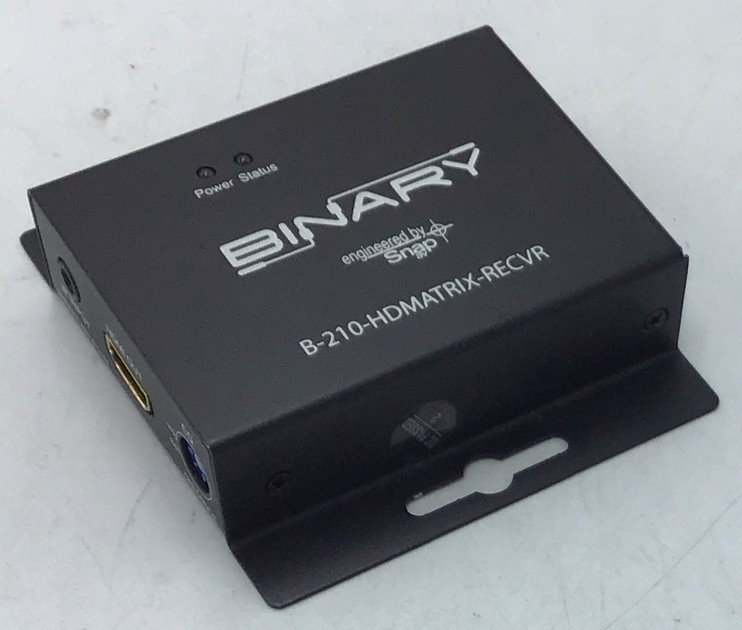 Binary B-210-HDMATRIX-RECVR 210 Series HDMI Matrix Receiver L460