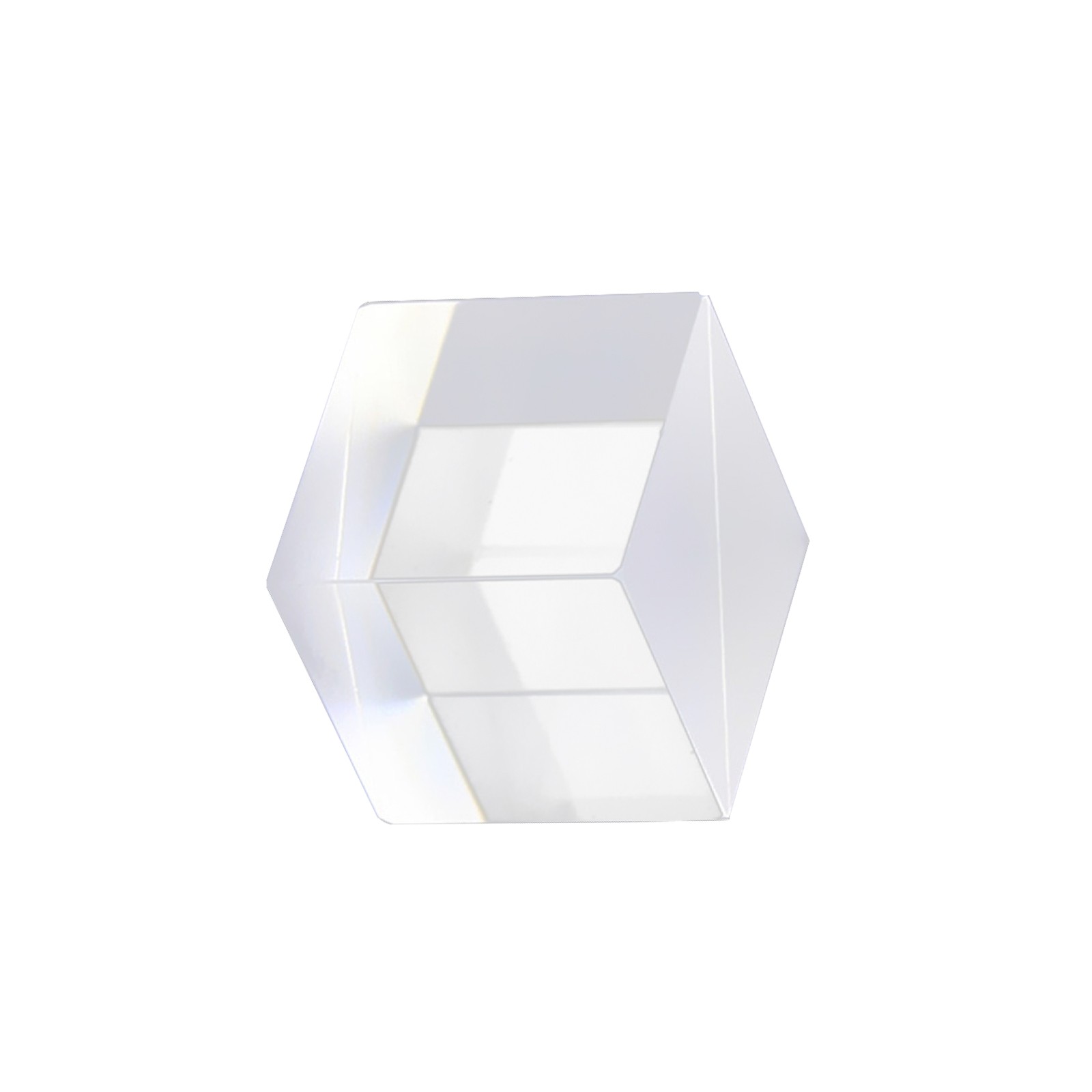 1Pc Optical Glass Prism For VU Instrument Display Multi-mode Band Spectrum ff