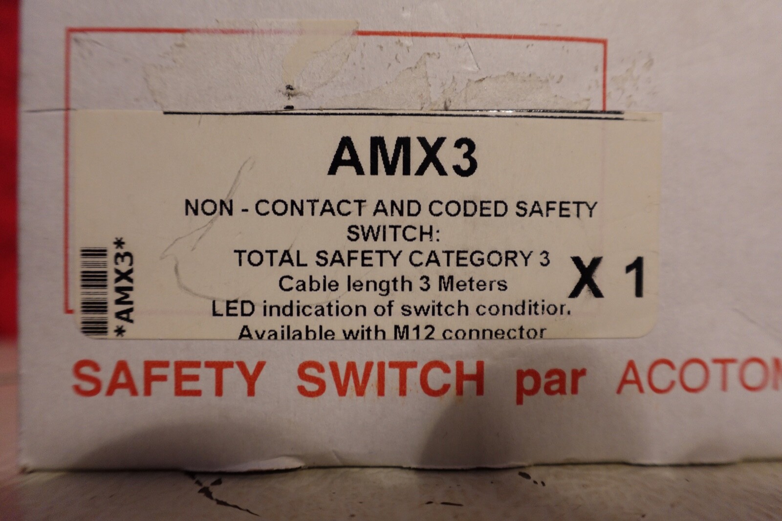 COMITRONIC BTI AMX3 Magnetic Coded Stand Alone Safety Switch 2A 48VAC 24VAC/DC