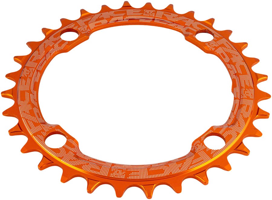 RaceFace 1x Narrow Wide Chainring - 32t, 104 BCD, 10-12 Speed, 7075 Aluminum, Or
