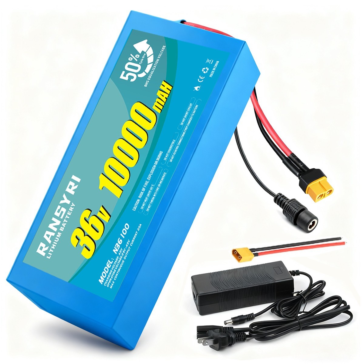 New 36V 10AH lithium Battery