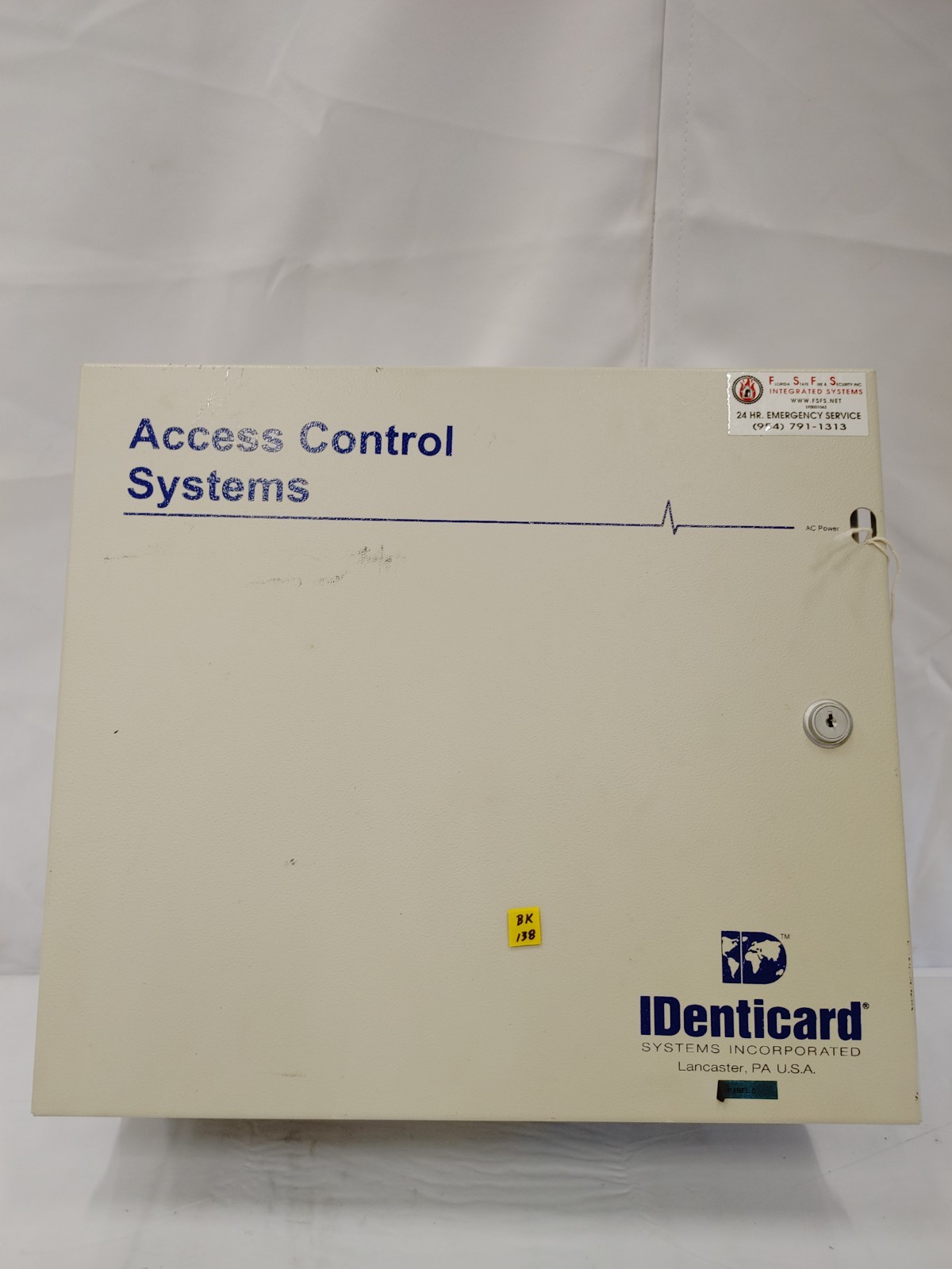 IDenticard Series 9000 REV L Reader Access Control Panel
