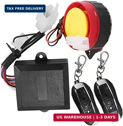 Dual Remote Control Alarm Start Kill Switch Fits for 50cc 70cc 90cc 110cc 125cc