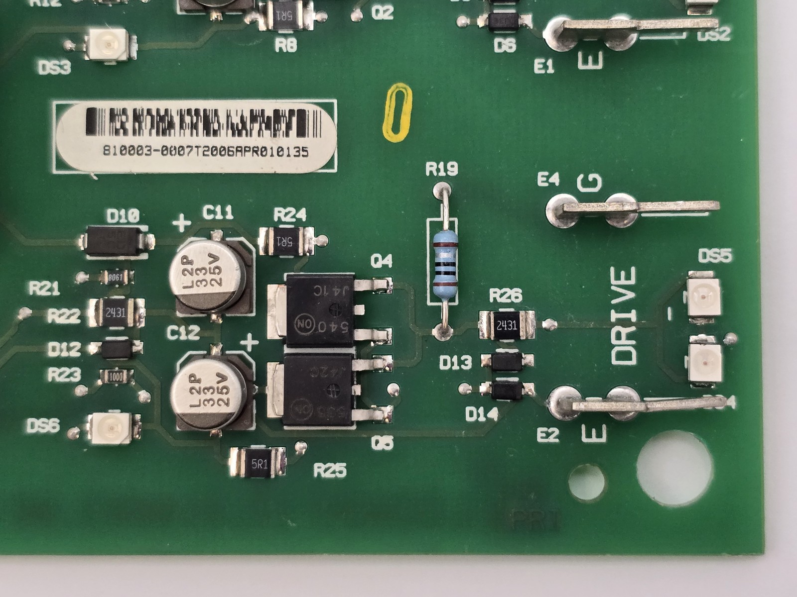 Liebert 02-810003-00 Control Circuit Board REV 7 PCB Assembly UPS System