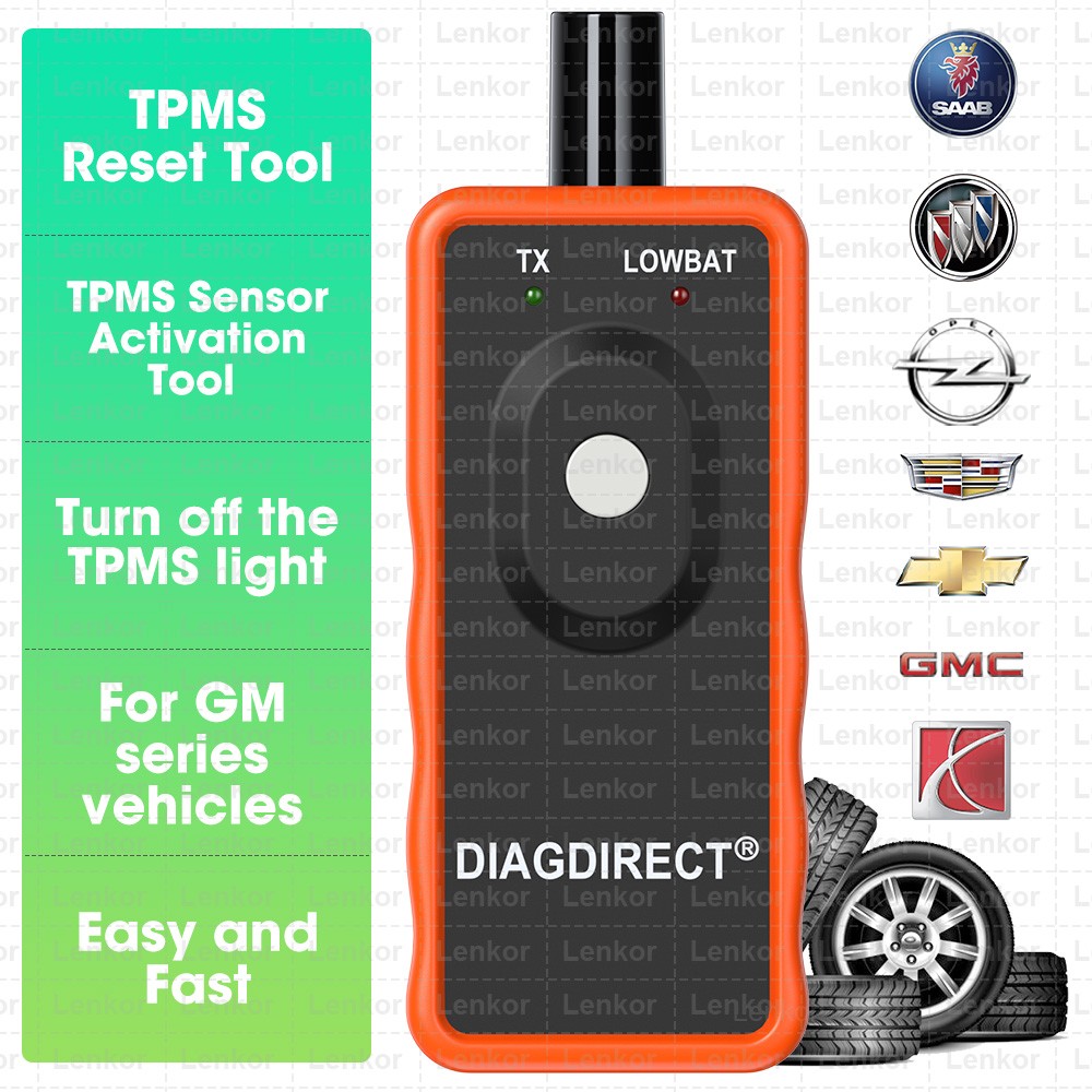 2026 Version EL-50448 GM TPMS Relearn Tool Chevy Cadillac GMC Buick Sensor Reset