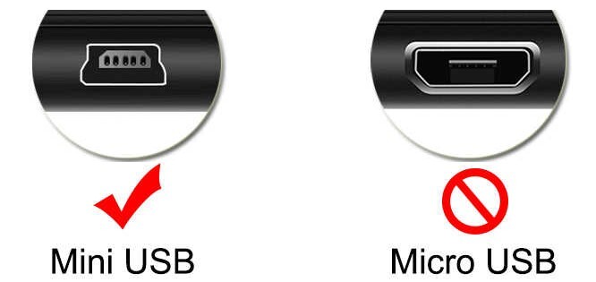 3 RCA AV To USB Mini USB Input Output Adapter Cable For STB Camera TV Stick