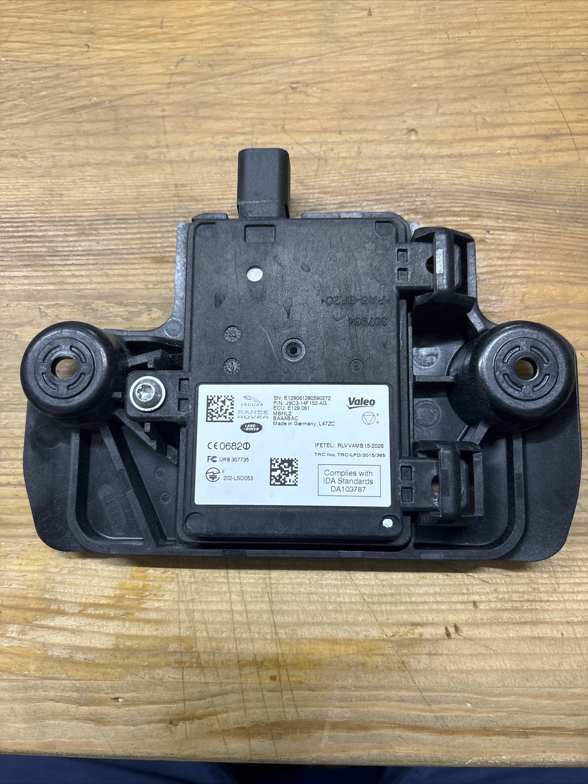 2017-20 JAGUAR LAND ROVER REAR BLIND SPOT SENSOR MODULE J9C314F152AG #E064